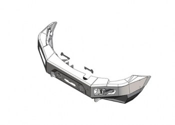 Paragolpes frontal c/base Mitsubishi L200 2015-2019